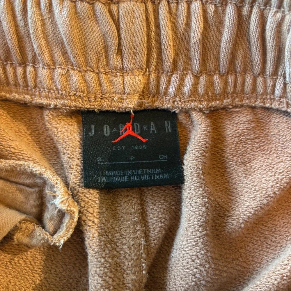 Jordan‎ Essentials Men's Fleece Pants Desert Bronze Washed Joggers DR3089-215 S